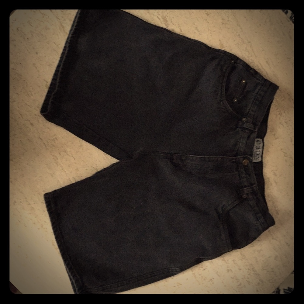 Vintage CODA Jean Shorts - Black